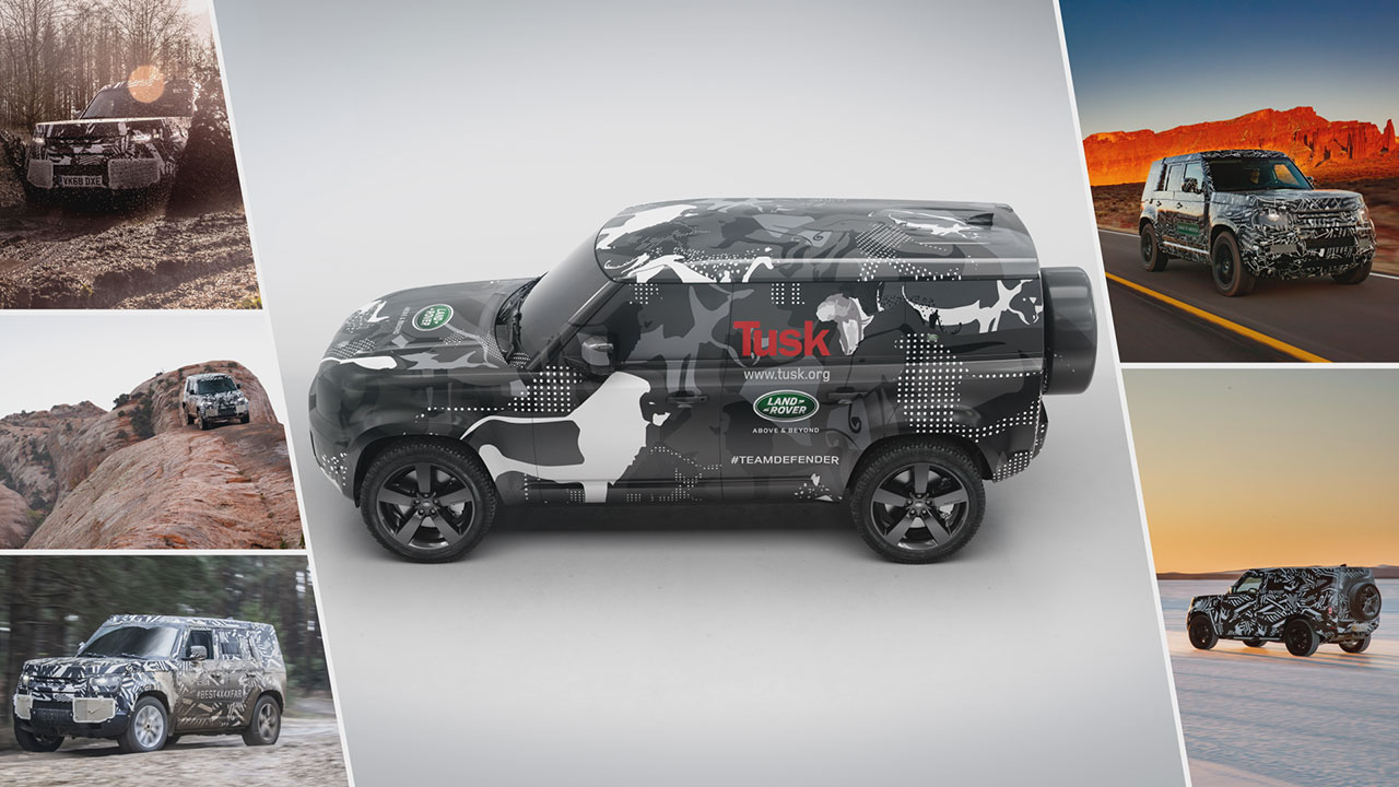 Land Rover Defender kémfotók