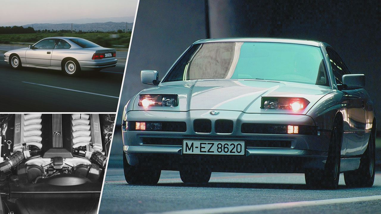 1989-ben mutatta be a BMW a 8-as sorozatot.