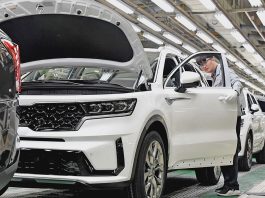 Gyártósoron a vegyes tüzelésű Sorento – Kia Sorento Hybrid hír Kia Sorento Hybrid