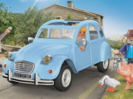 A Kacsából játékautó lett Citroën 2CV Playmobil